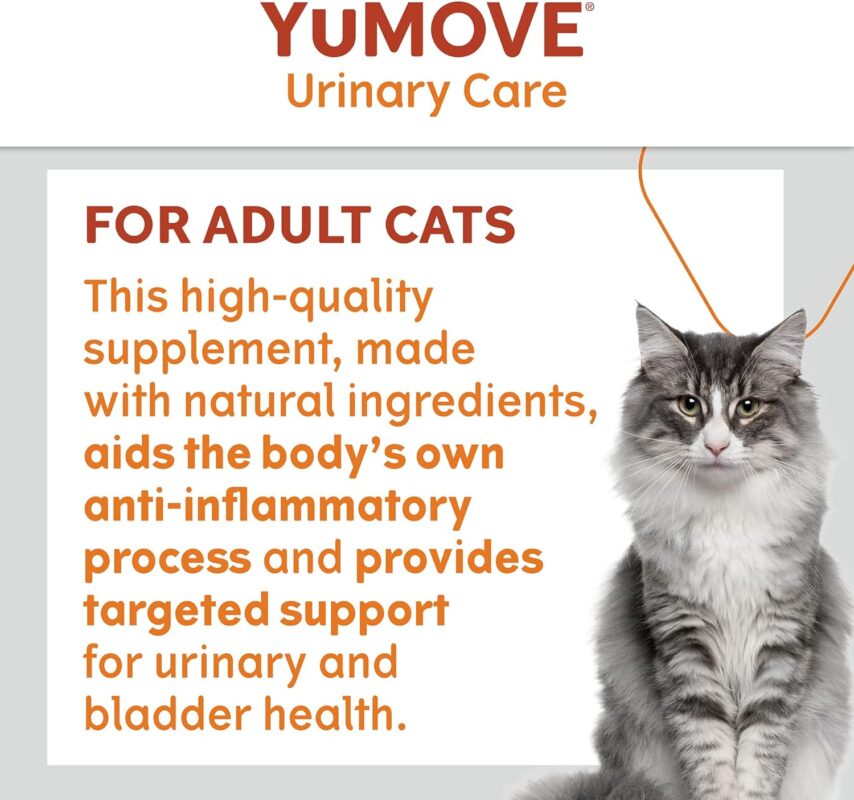 YuMOVE Urinary Care for Adult Cats | Previously YuRELIEVE | Urinary and Bladder Support with Natural Ingredients | 30 Sprinkle Capsules